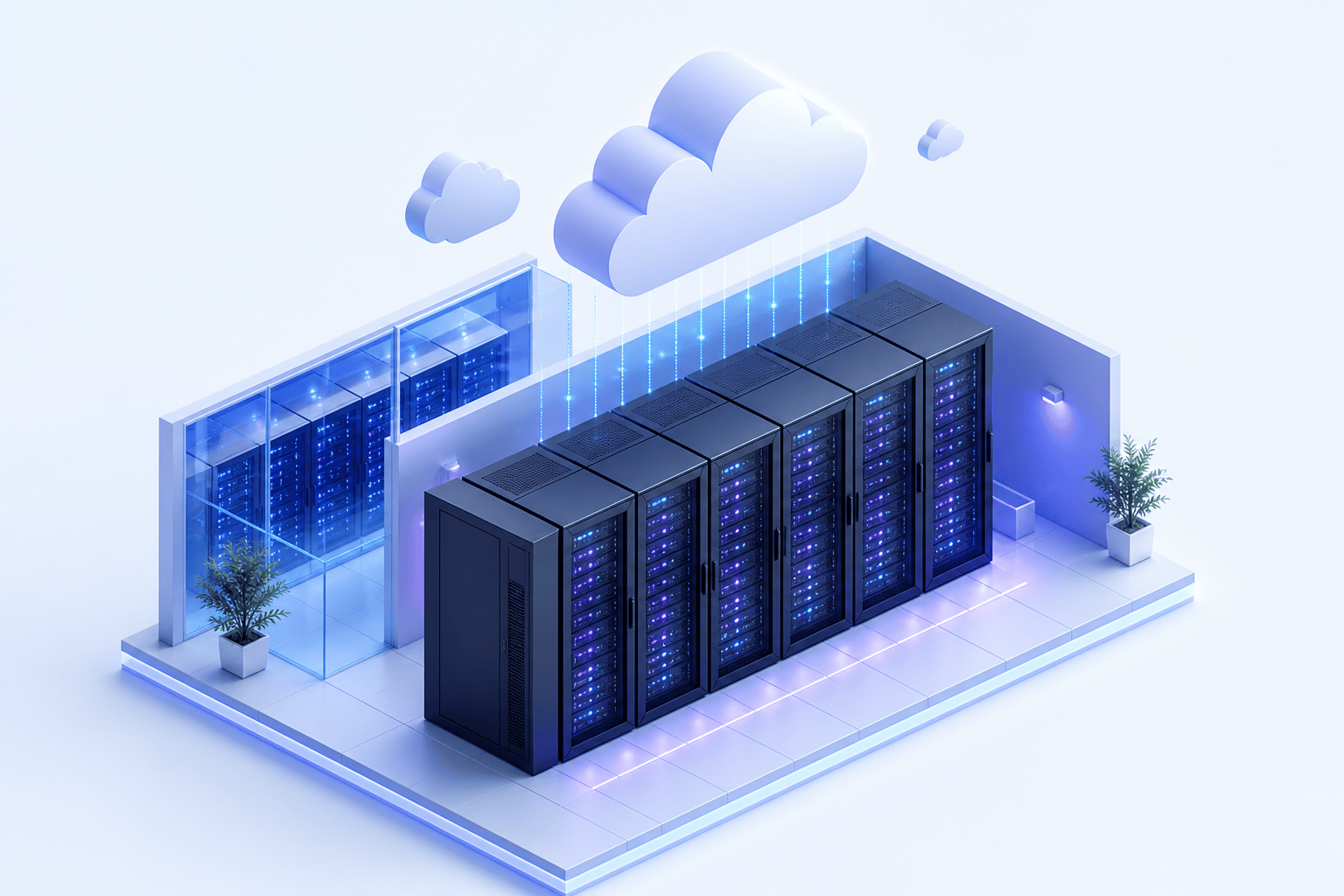Illustrative dedicated cloud infrastructure for CareerBook ERP™